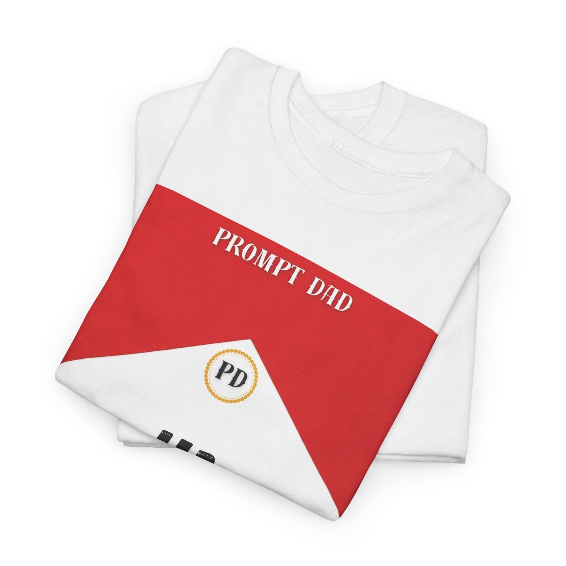 #1 Dad Unisex Heavy Cotton Tee - Perfect Gift for Father's Day, Dad's Birthday, Family Gatherings, Casual Wear, Dad Appreciation